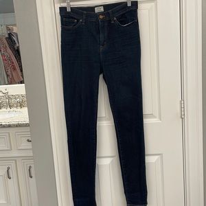 J Crew Lookout high rise skinny jean